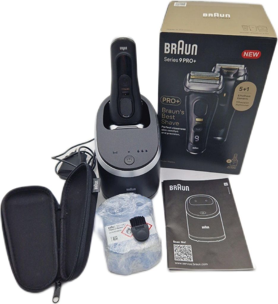 Braun Series 9 Pro+ Elektrorasierer 5 Pro Rasierer Mens effektiv