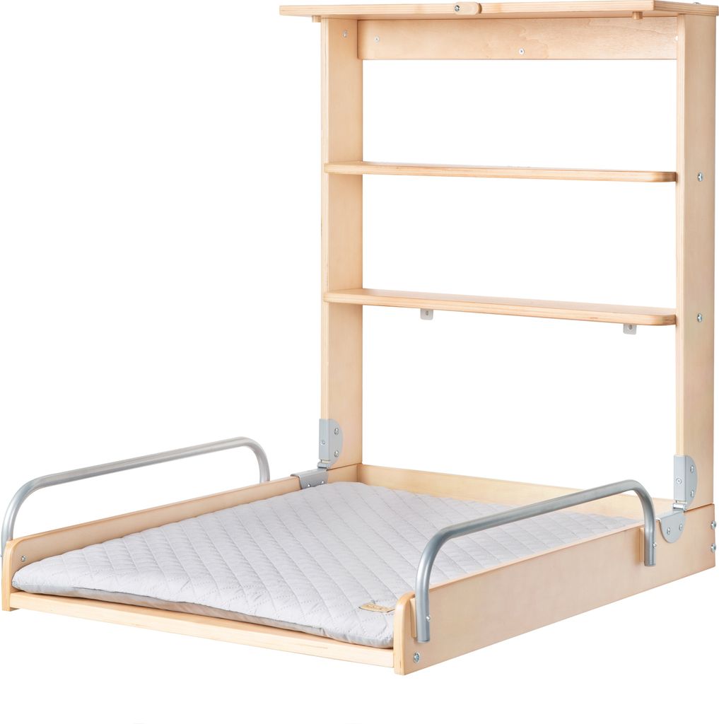 roba Wandwickelregal + Wickelauflage roba Style grau - Produktbild 
