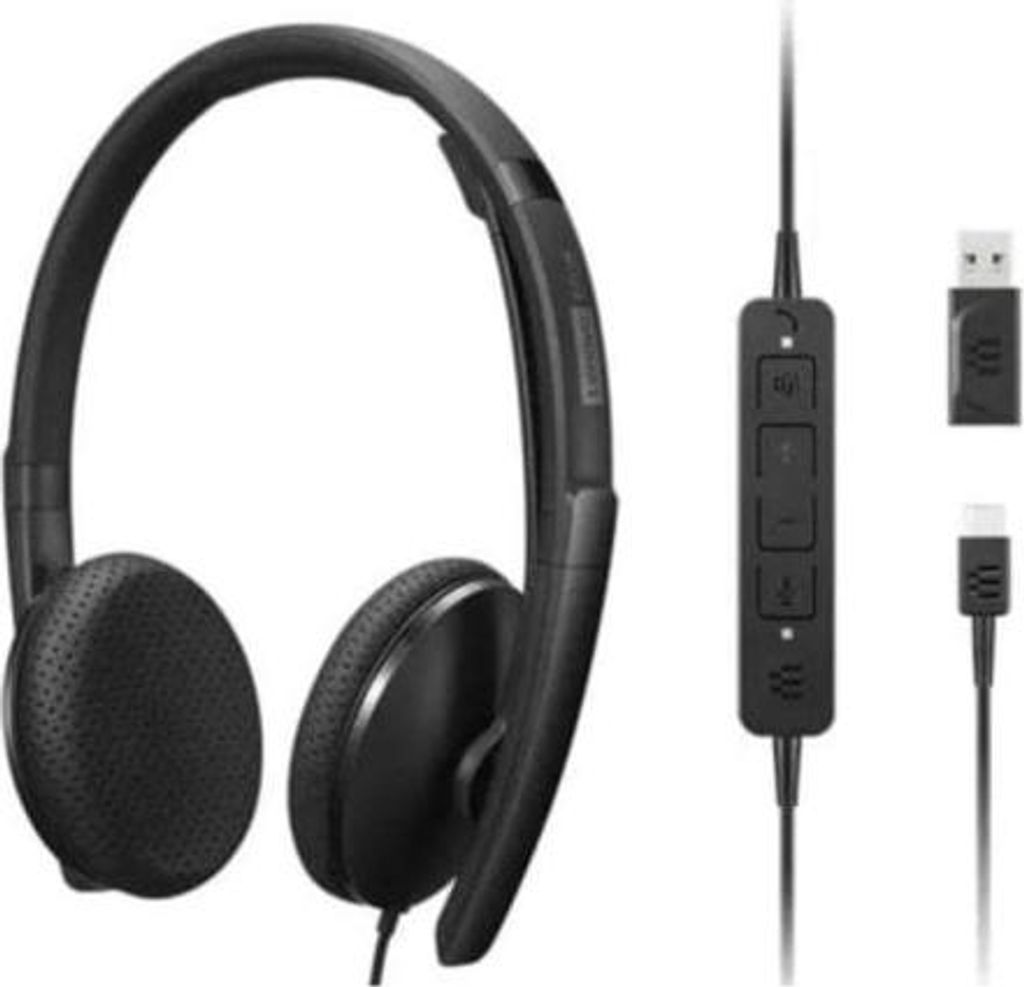 Lenovo 4XD1M45626, Kabelgebunden, 20 - 20000 Hz, 137 g, Kopfhörer, Schwarz