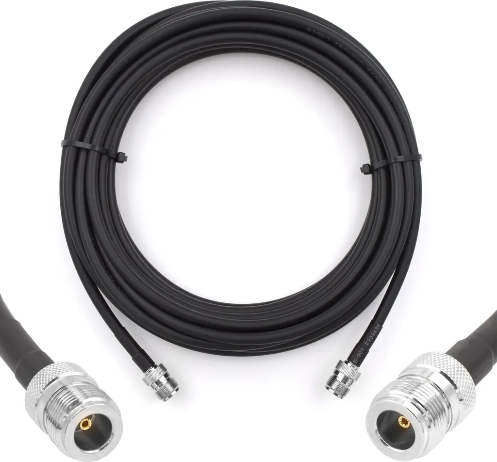 Cavo Coassiale N-Femmina 50cm per Router 5G WiFi 5D-FB Low Loss