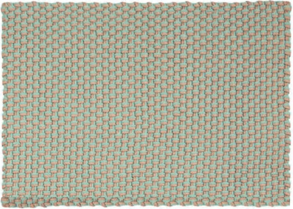 Tapis de Bain 140x200 POOL Opal Turquoise Idéal pour Terrasse et Piscine
