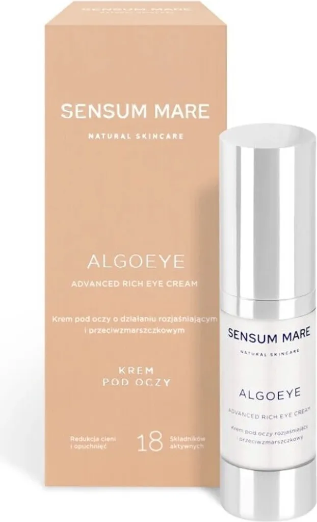 Sensum Mare Algoye Crème Yeux Avancée 15ml Anti-rides et Anti-âge Riche