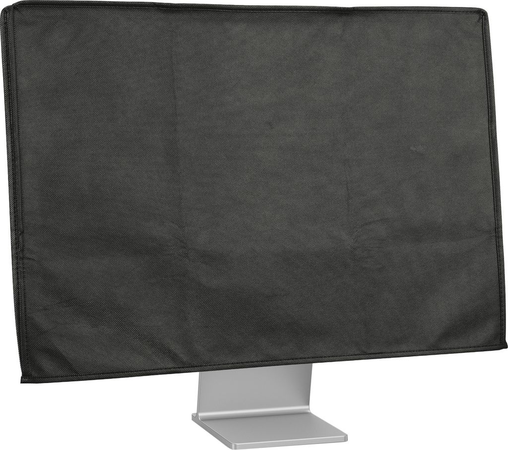 kwmobile Schutzhülle kompatibel mit 31-32" Monitor - Hülle PC Bildschirm - Computer Cover Case - Dunkelgrau