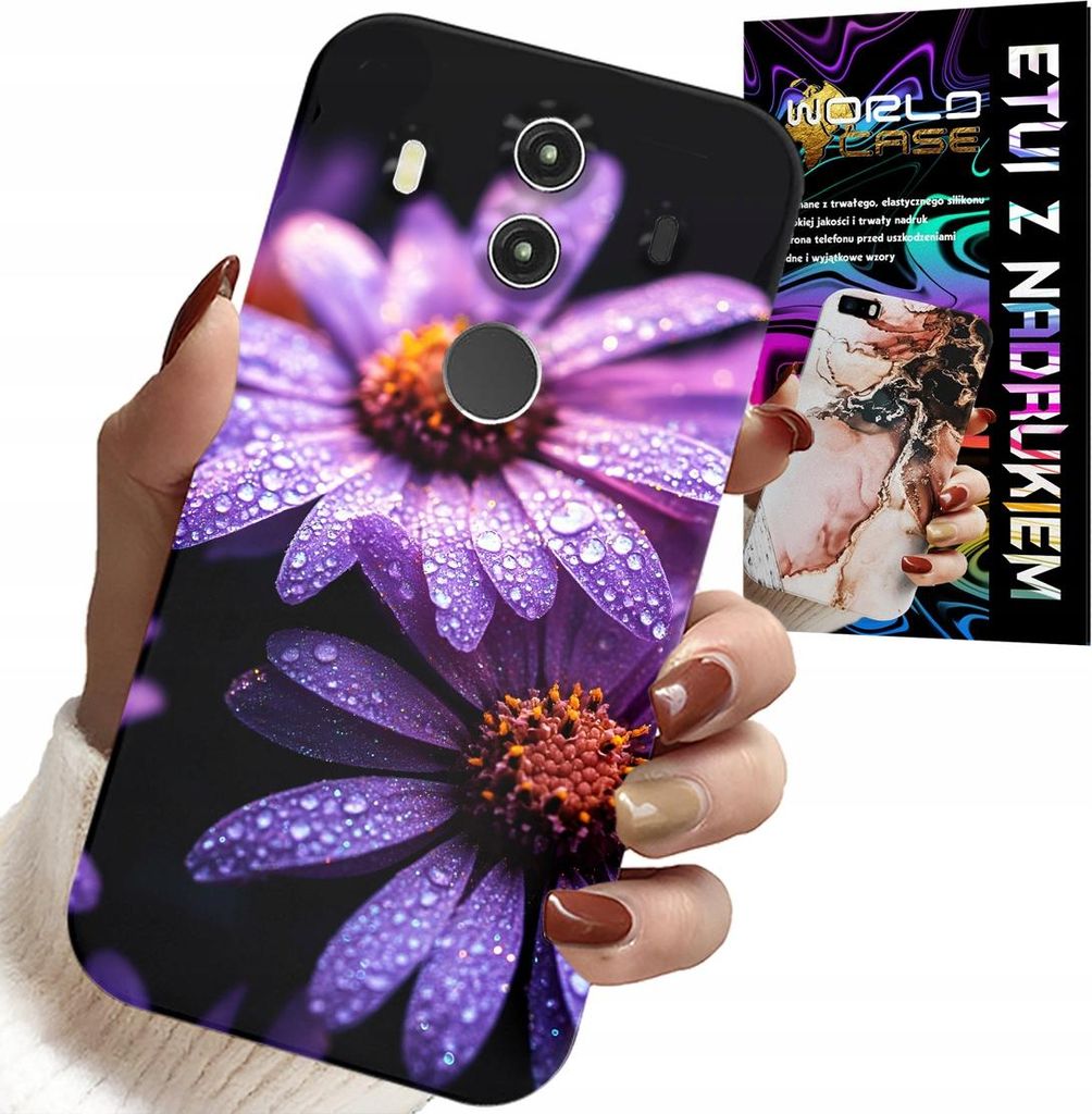 Fall Für Huawei Mate 10 Pro - Rosa Gänseblümchen Blumen Produktbild 