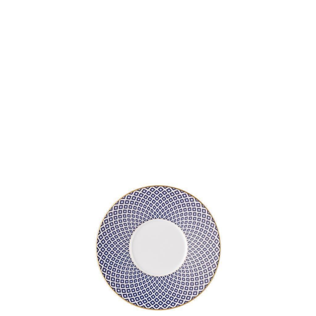 Rosenthal Kaffee-Untertasse Carreau Bleu 10460-404307-14741