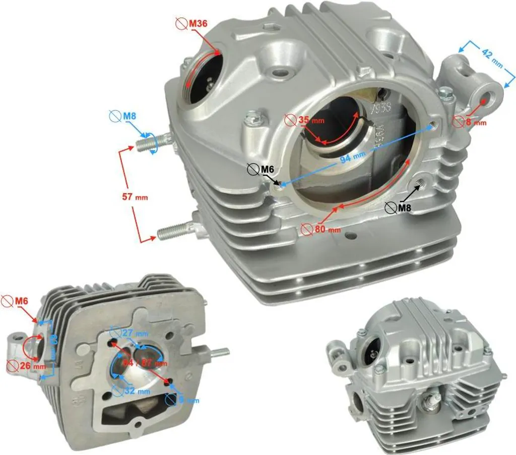 Tête DB250 MZK : Tête de débroussailleuse haute performance pour jardin