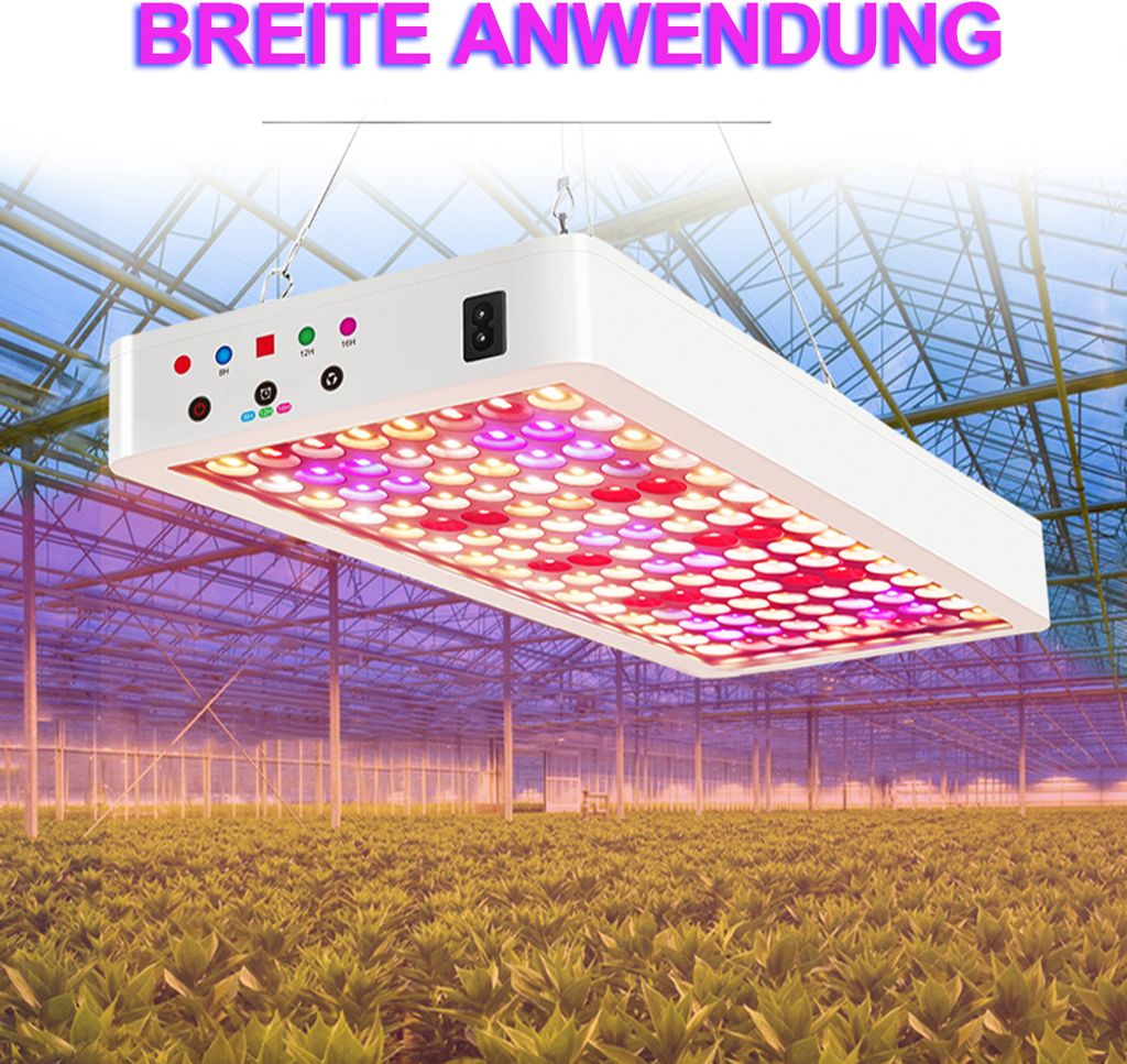 Hydrokultur Lampe Pflanzenlichtstreifen Vollspektrum USB 0,5m -  Wachstumslampe Fr Zimmerpflanzen & Indoor-Garten
