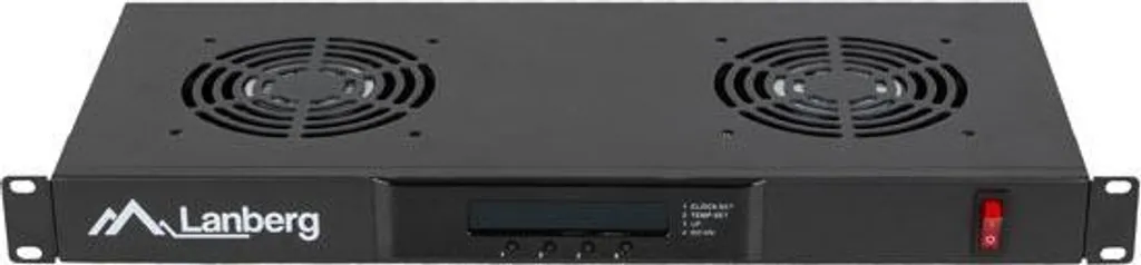 Unité de Ventilation 1U pour Baie Informatique avec Écran LCD Lanberg - 9