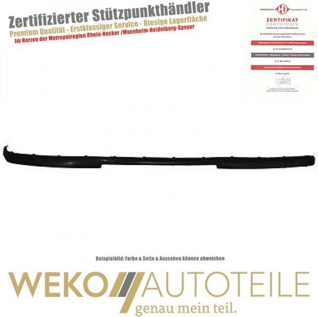 Zier Schutzleiste Stoßstange hinten DIEDERICHS 2205067 für VW