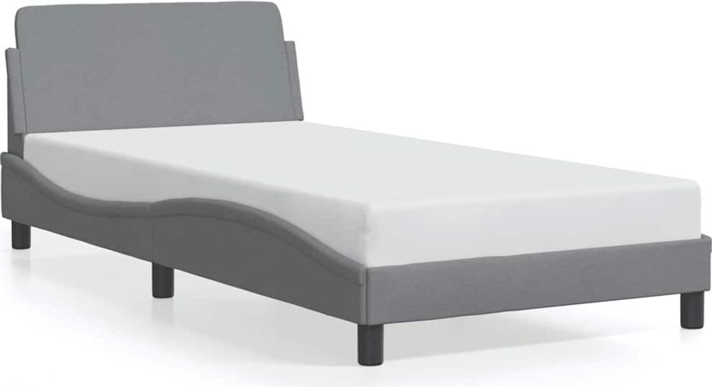 VidaXL 373125, Szary, 105 cm, 2,18 m, 74,5 cm, 1000 x 2000 Zdjęcie produktu 
