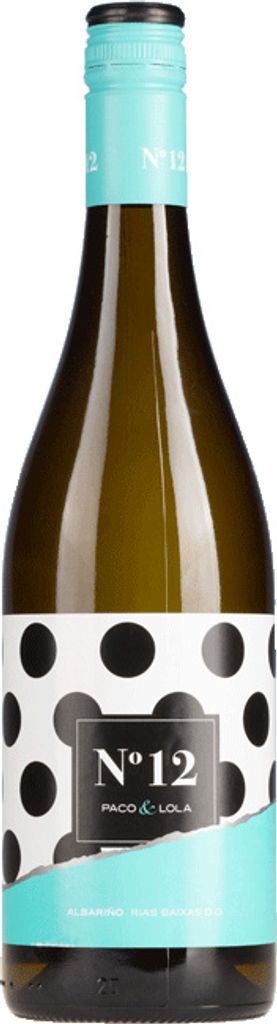 Número 12 Paco & Lola 2024 Weißwein Spanien Rías Baixas Produktbild 