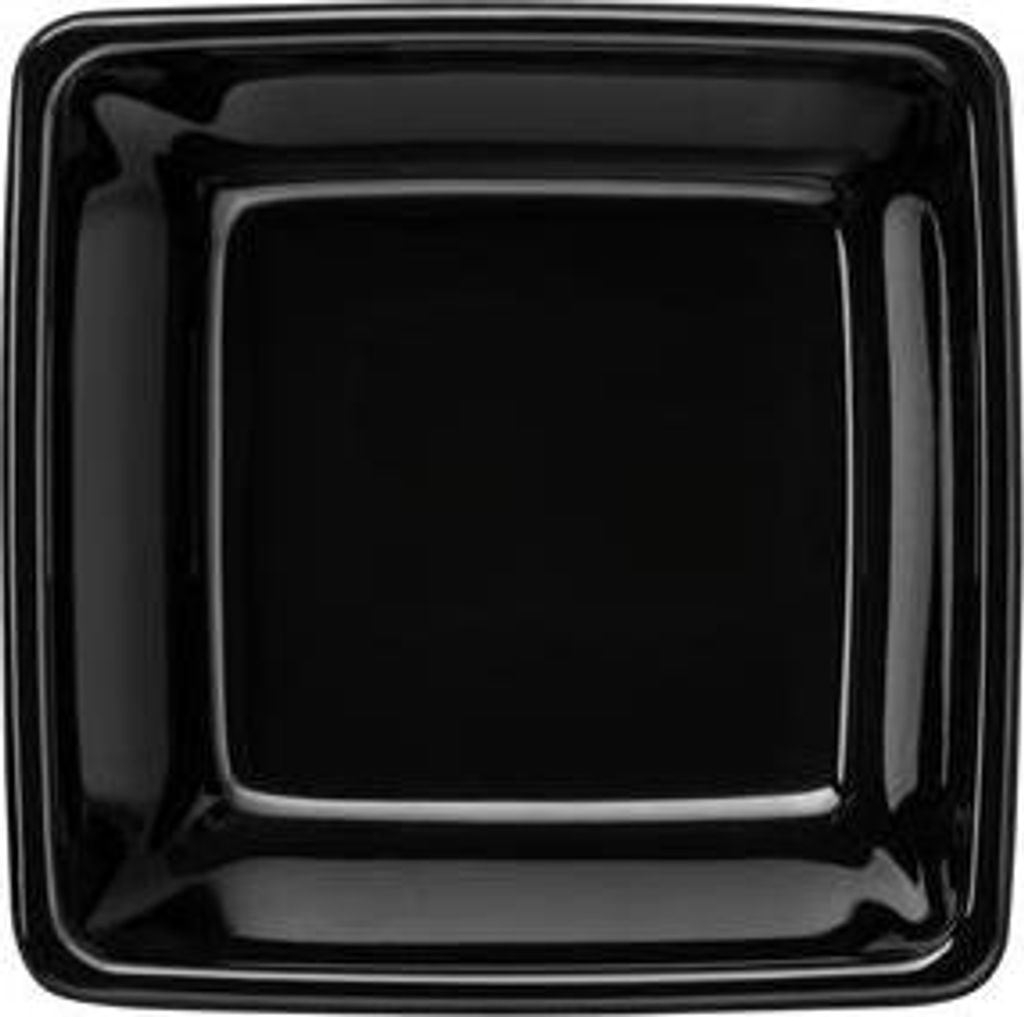 25x Schale Day & Night, 9 x 9 x 4 cm, schwarz, Melamin, 150 ml