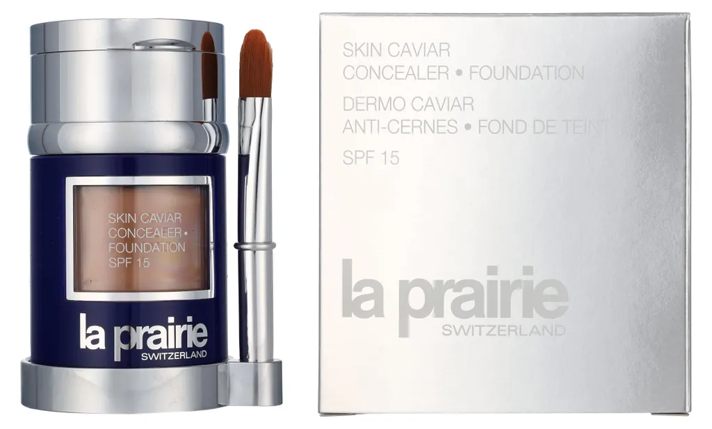 La Prairie Skin Caviar Fond de Teint SPF15 - Maquillage Soin de Luxe 30ml