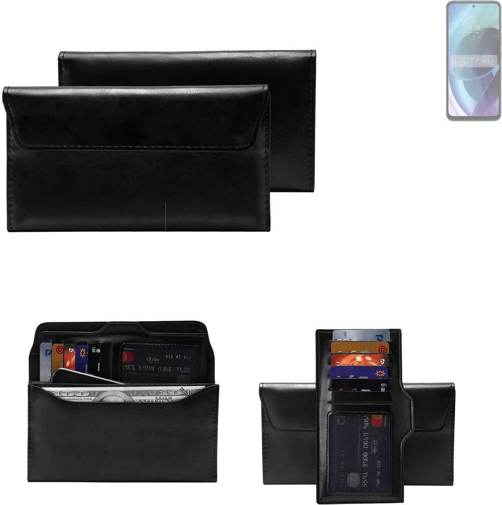K-S-Trade Handy Hülle kompatibel mit Infinix GT 20 Pro Schutz Hülle Tasche Schutz Case Handytasche Kunstleder schwarz, 1x