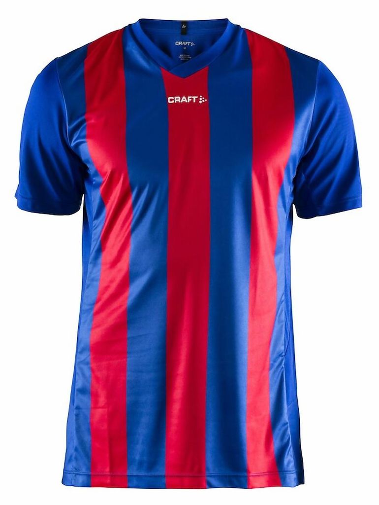 Craft Progress Stripe Trikot Kurzarm Herren - Royal / Rot