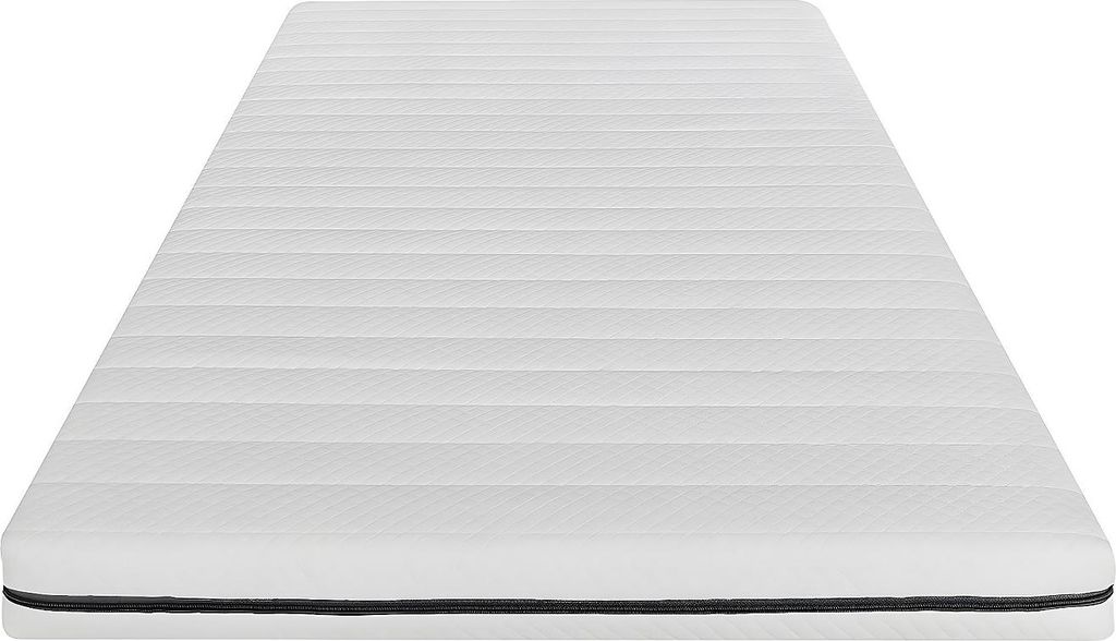 Schaumstoffmatratze 90 x 190 cm mit abnehmbarem 10 cm dickem Bezug - NASUS YSMÉE