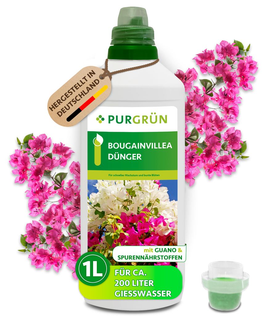 Purgrün Bougainvillea-Dünger 1 Liter Produktbild 