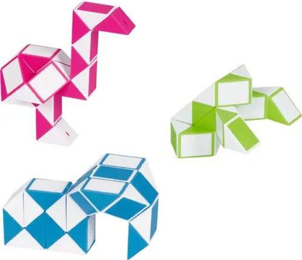 Magische Puzzle-Schlange - Bunte Geschenke, sort. im Display