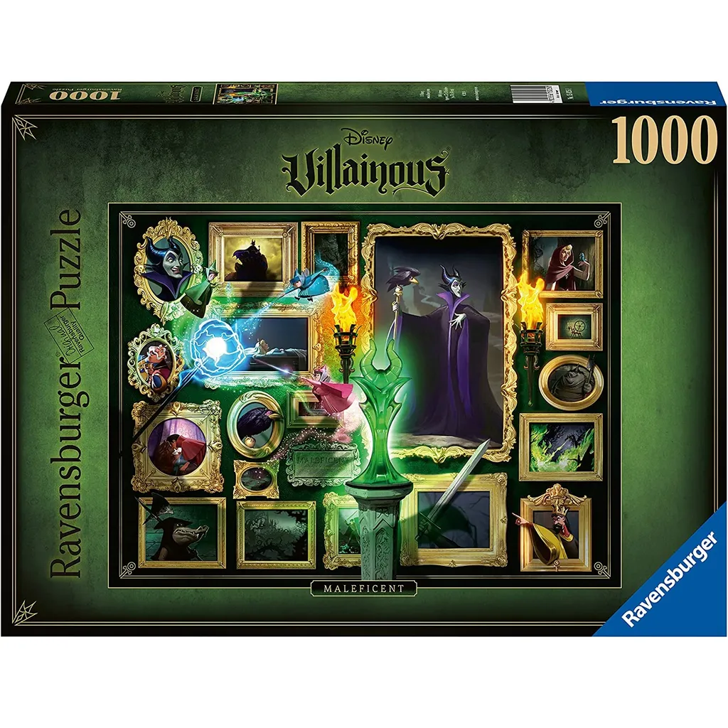 Cadeau Puzzle Disney Maléfique Ravensburger 1000 Pièces - Loisir Zen