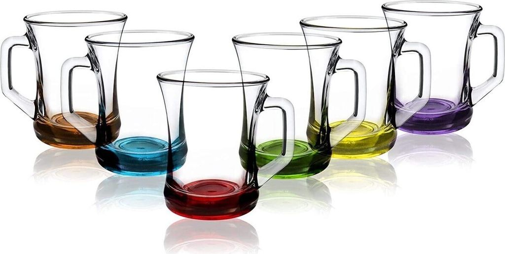 LAV verres à thé colorés Coral zen+ 6 pièces de 225 ml Image du produit 