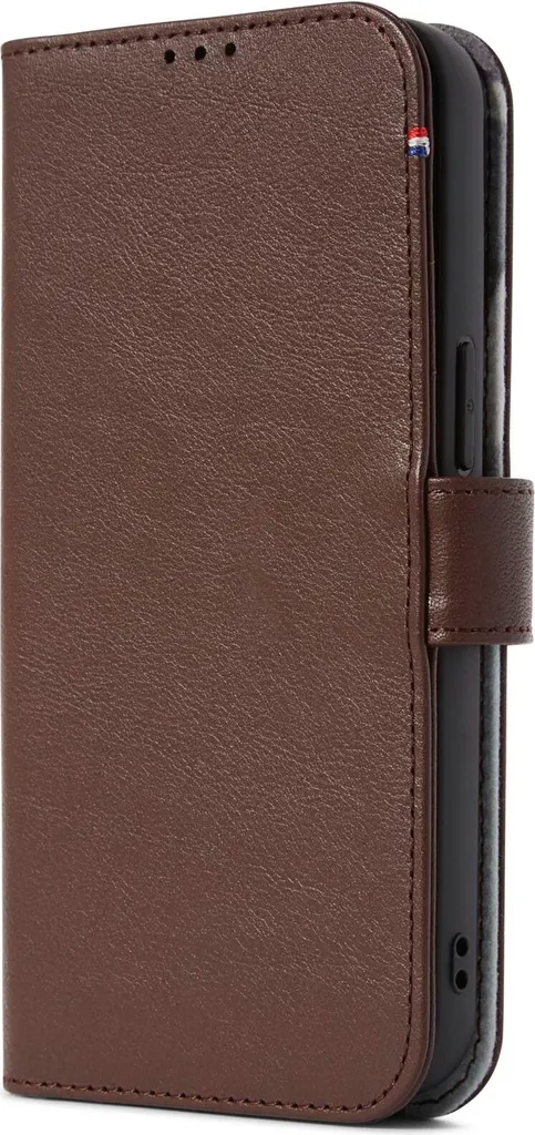 Custodia Portafoglio Decoded iPhone 13 Pro Pelle Brown - Vera Pelle ECCO
