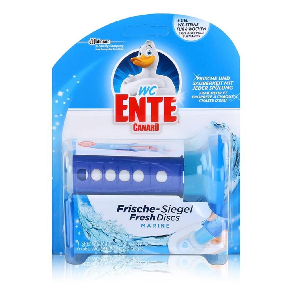 WC Ente Frische Siegel Starter Set Marine, 6 Gel Siegel