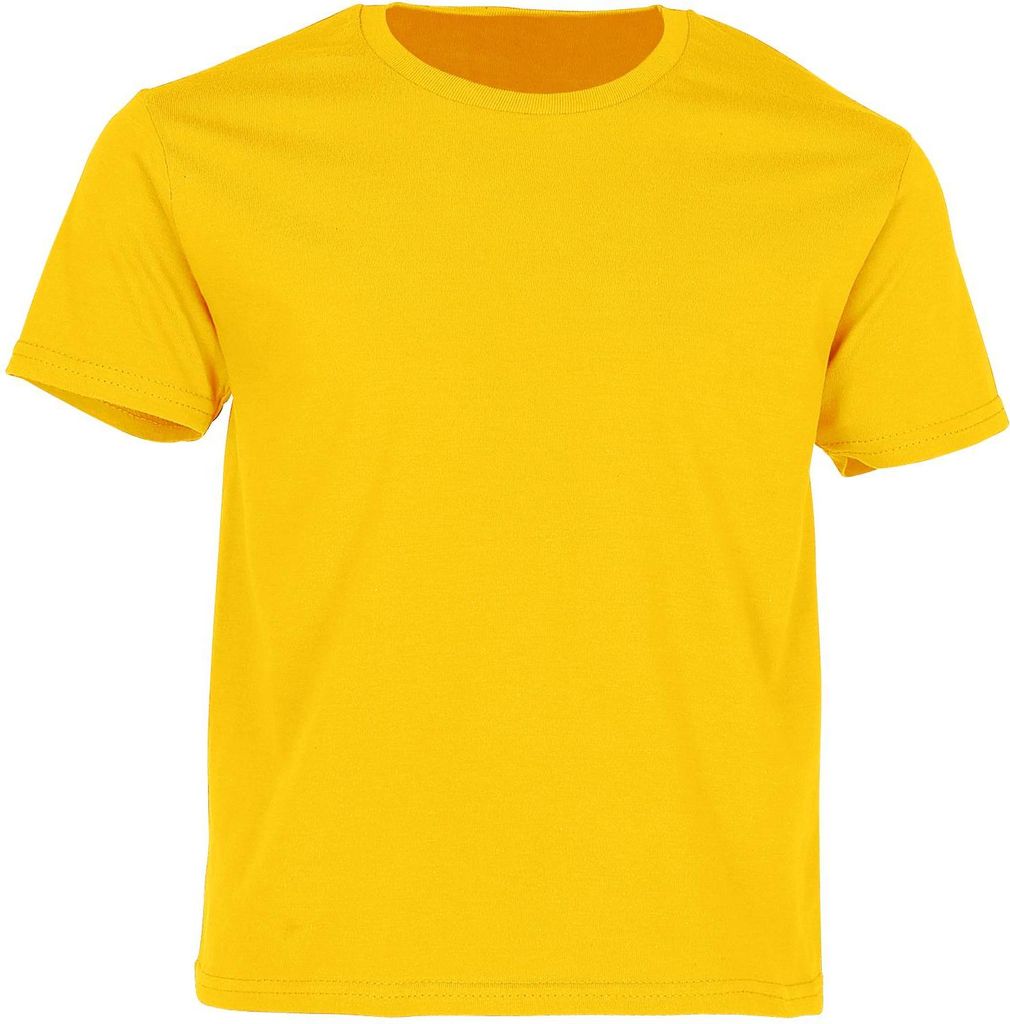 Fruit of the Loom Kids Iconic 150 T-Shirt Farbe: sonnenblumengelb Größe: 140