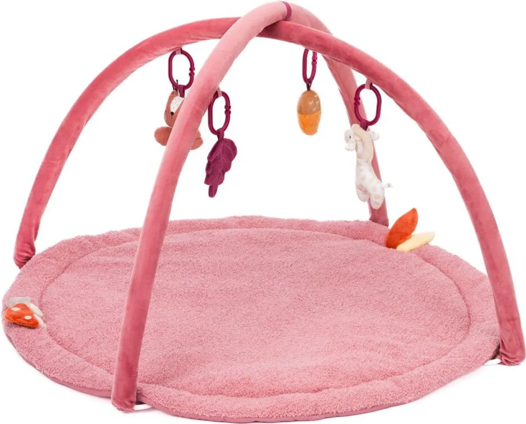 Arche de jeu pour stimuler la motricité de bébé Les amis des animaux