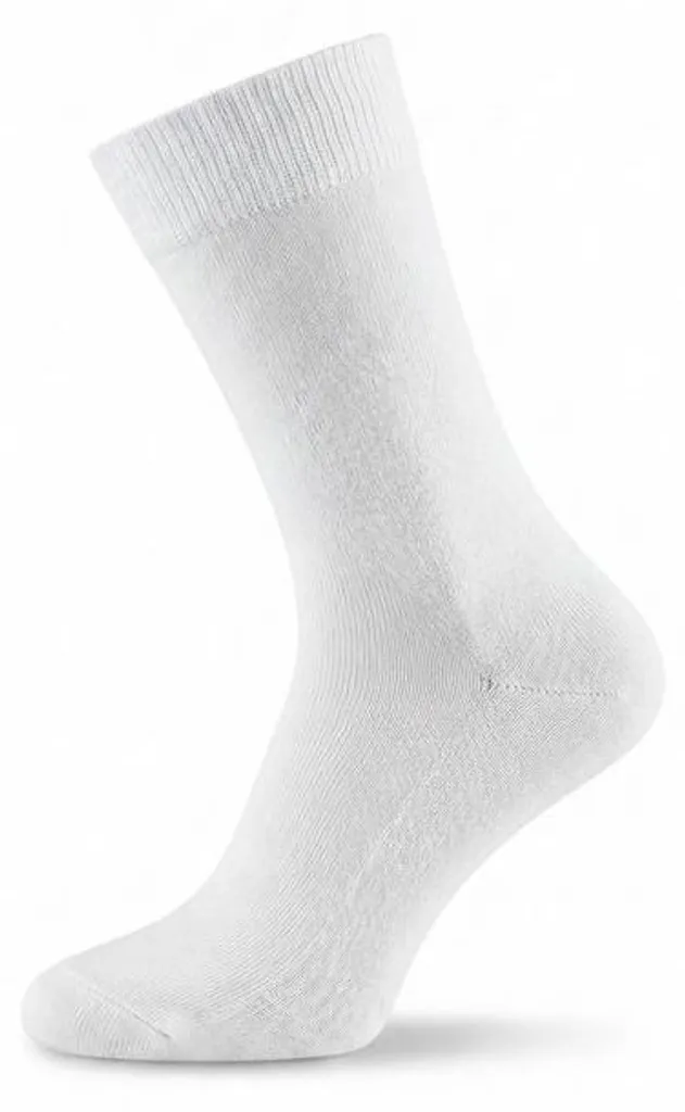 Chaussettes de sport et ville blanches en bambou pack de 7 pour femme