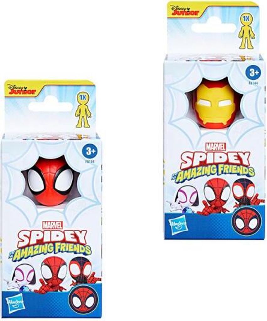 Hasbro Marvel Spidey Amazing Friends 2 Figuren Set Figur 10cm Spiderman