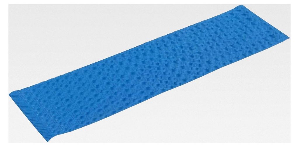 Rutschfeste Ersatz-Gummiauflage für Leitern in Blau für Pools