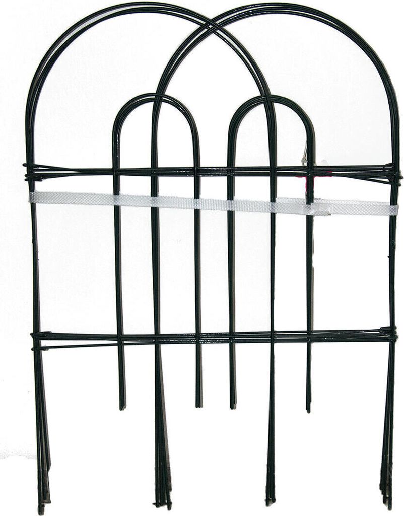 recinzione da giardino 60cmx3m metallo/PH ZE (7pz) Immagine del prodotto 