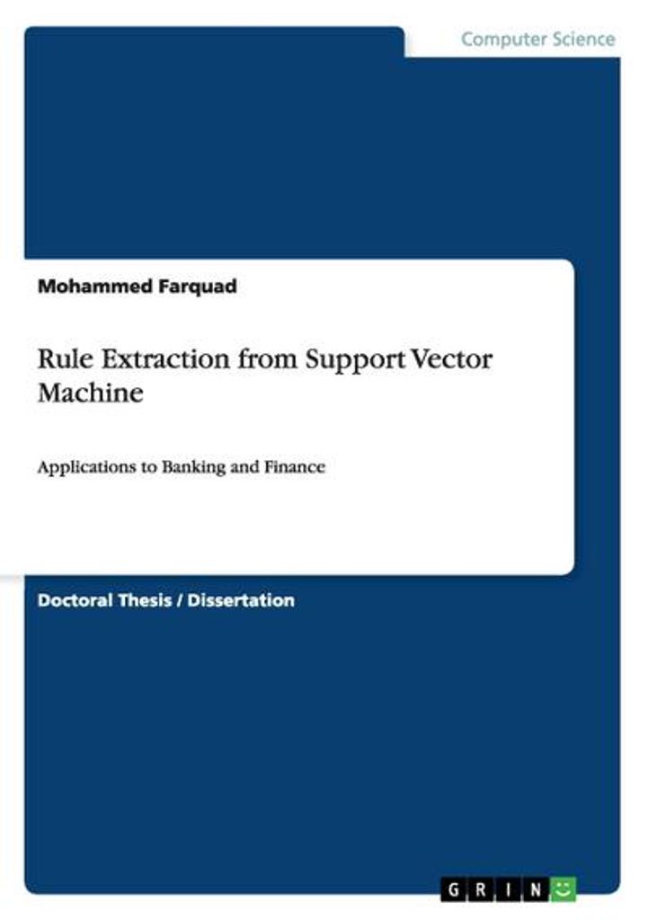 Rule Extraction from Support Vector Machine