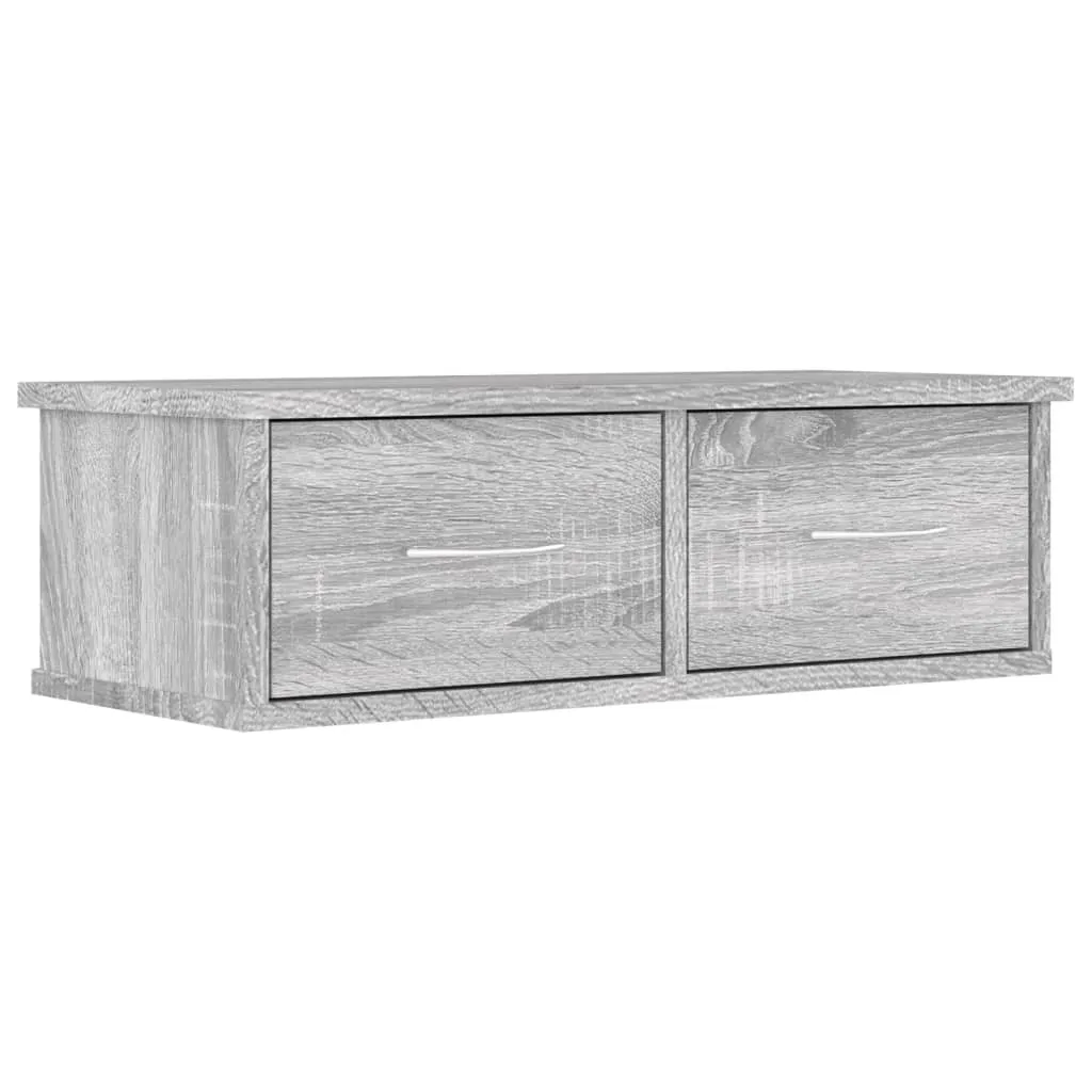 Libreria Grigio Sonoma 60x26x18,5cm SYFAX™ Legno Ingegnerizzato Robusto