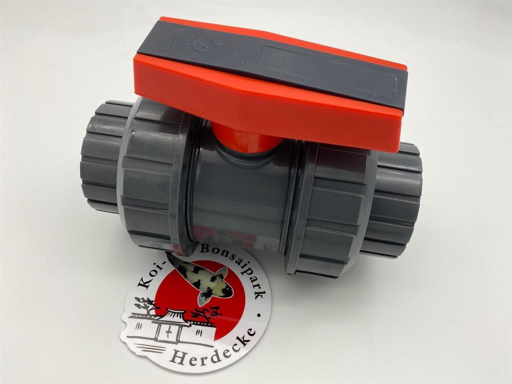 OSAGA PVC-U Kugelhahn PROFI PN10 Ø 50 mm 1-1/2 Zoll