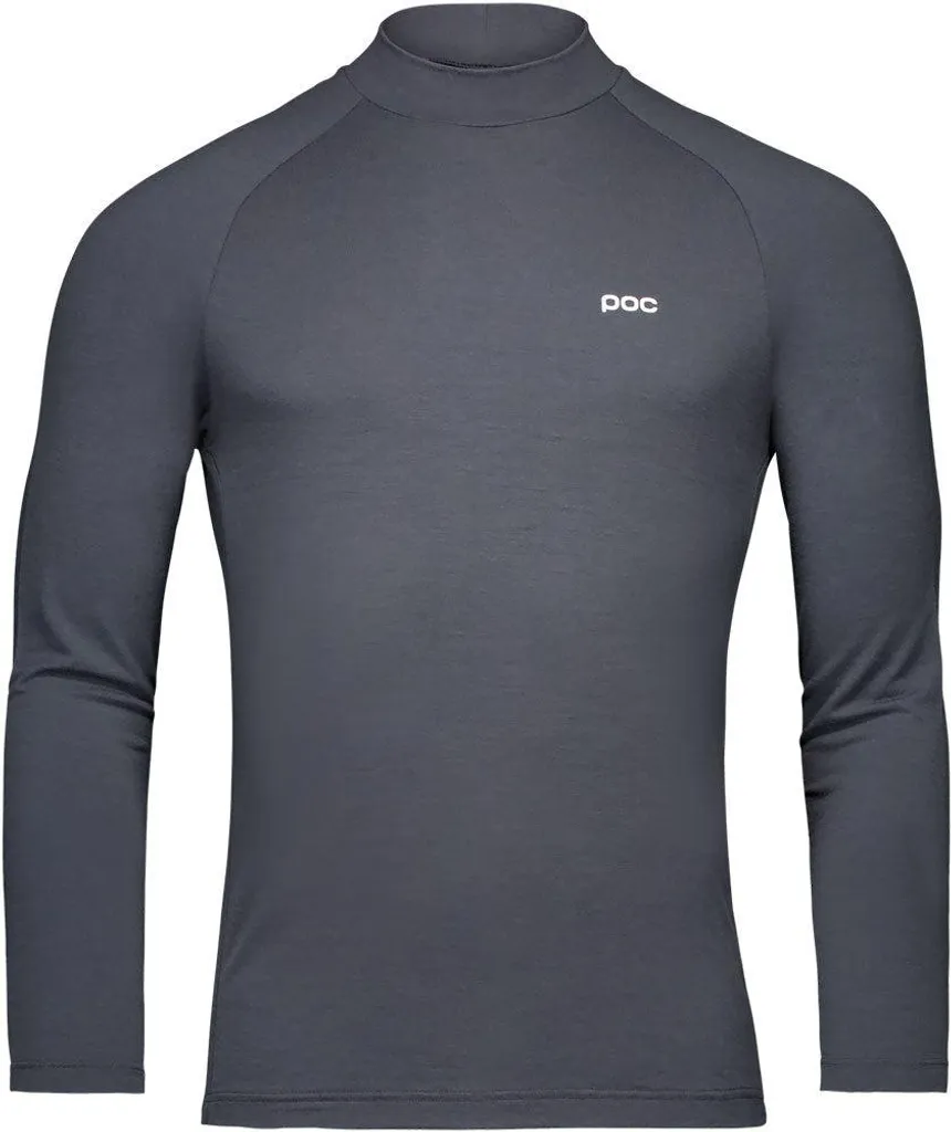 Éliminez le froid avec le maillot de corps Poc Layer Merino Mock manches longues