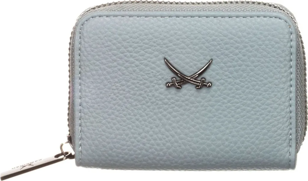 Sansibar portafoglio Zip Wallet Blue celeste