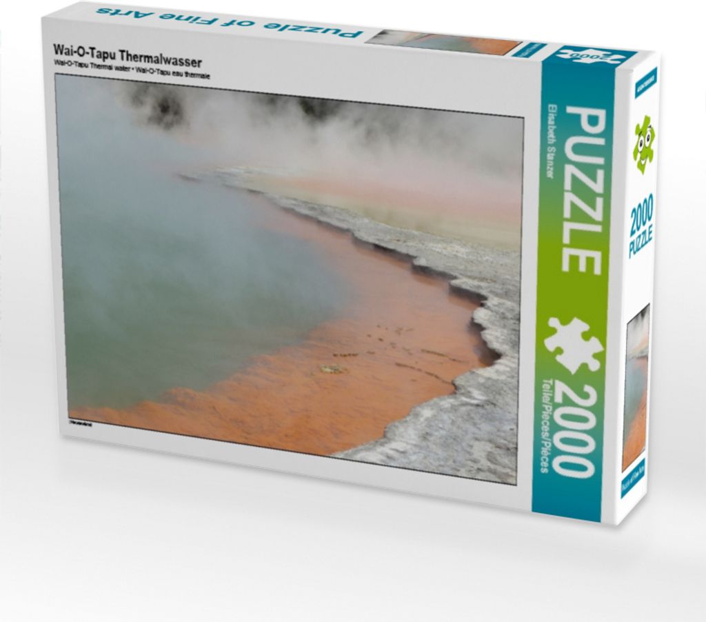 CALVENDO Puzzle Wai-O-Tapu Thermalwasser | 2000 Teile Lege-Größe 90x67cm Foto-Puzzle für glückliche Stunden
