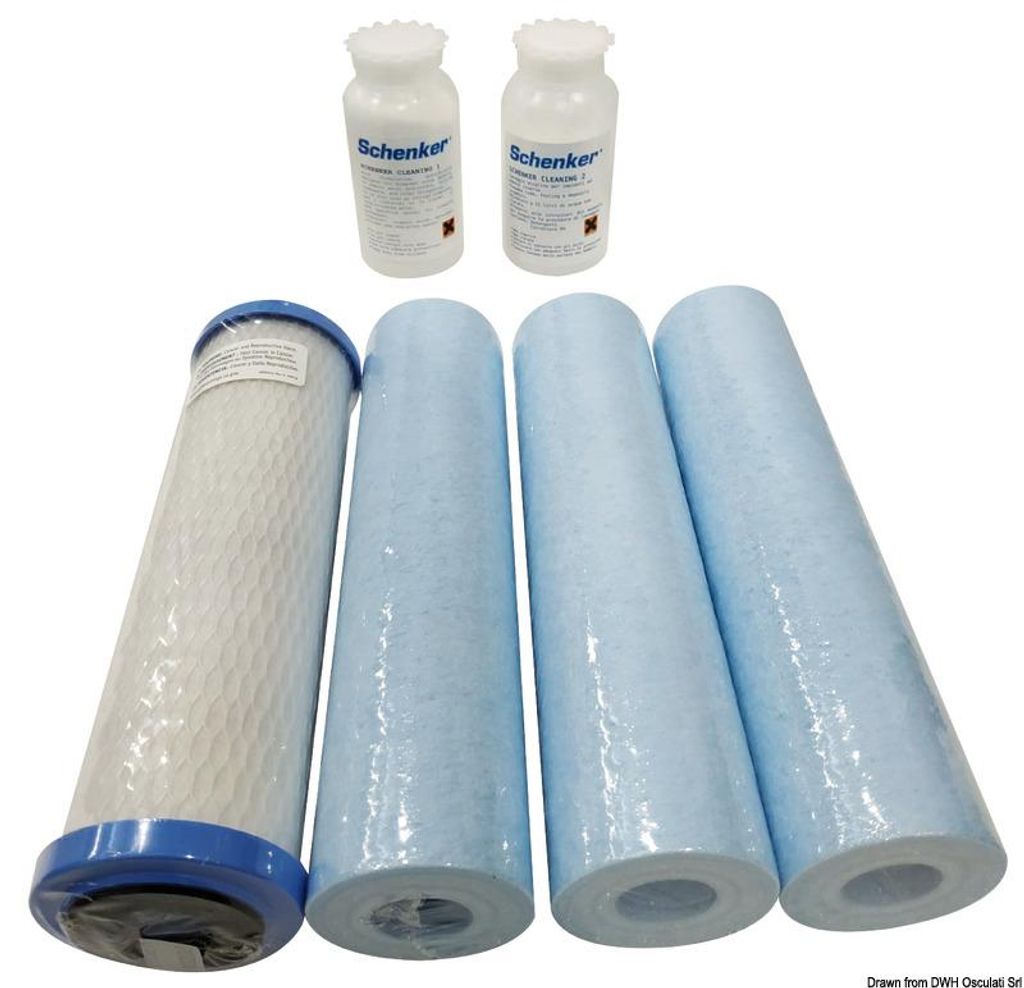 Wartungskit für SCHENKER ZEN 50-100 Wasseraufbereiter - Osculati 50.239.03
