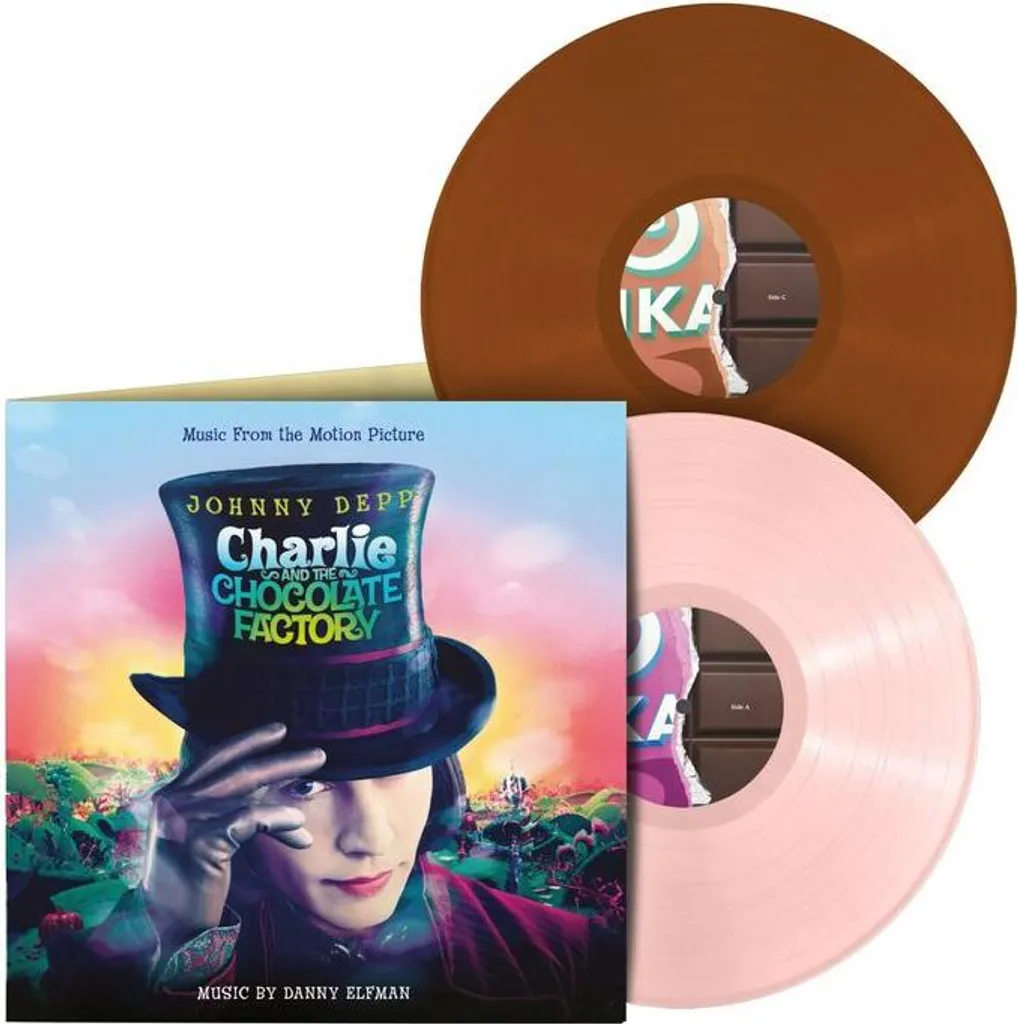 Vinyle Charlie et la Chocolaterie pour Platine Disque Objet Collection