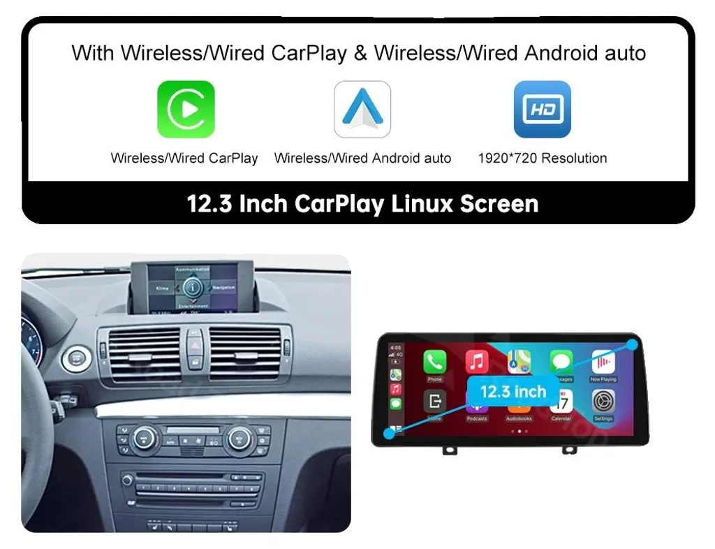Autoradio GPS tactile 12,3 pouces, système CCC pour berline de luxe