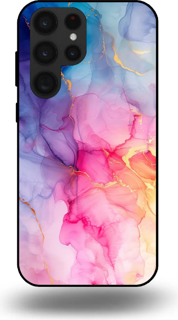 Custodia Samsung S22 Ultra Marmo Arcobaleno Smartphonica | Cover TPU Premium