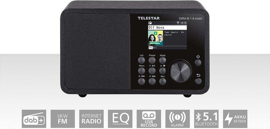 DIRA M 1 A Mobilne radio wielofunkcyjne EWF na baterie, Zdjęcie produktu 