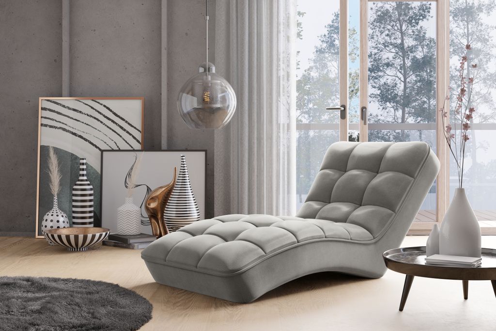 Elegante Chaiselongue mit einem zeitlosen Design, passt perfekt in jede Art von Interieur, von modern bis sehr klassisch, Liege ist der ideale Ersa...