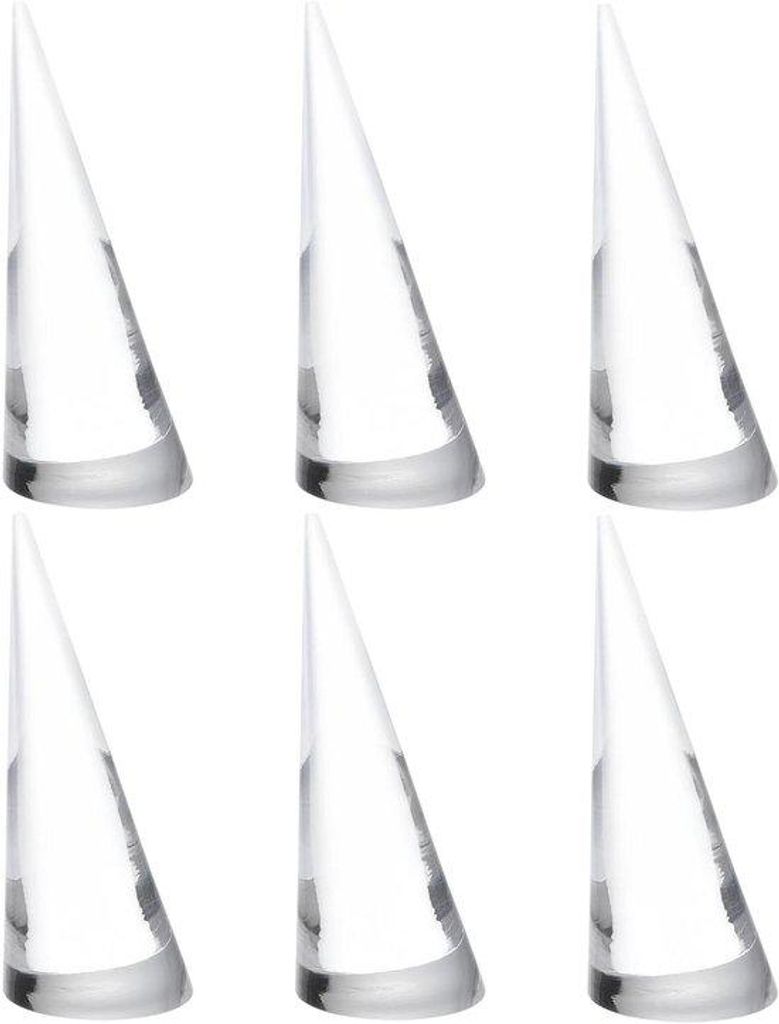 Klare Acryl Ringhalter für Schmuck und Verlobungsringe Organizer