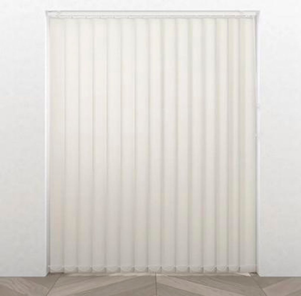5er Lamellen-Set leinen 40x260 cm (ohne Schiene)