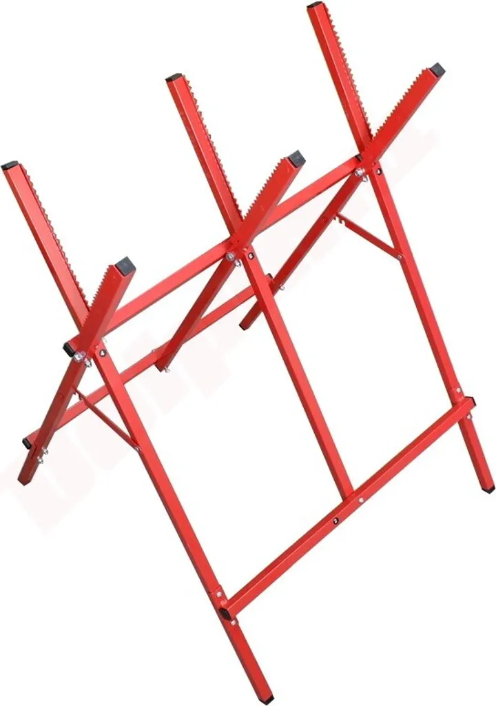 Support de découpe de bois et chevalet de sciage robuste en métal