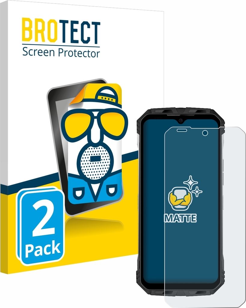 2x BROTECT Schutzfolie für Doogee S110 Displayschutz Produktbild 