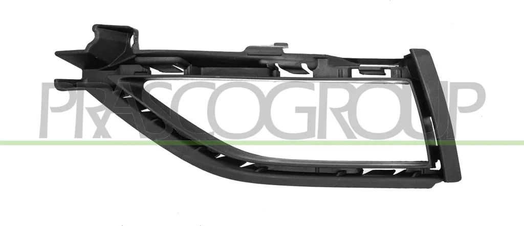 Grille d'aération Golf 7 en ABS robuste noir mat PRASCO VG4042114