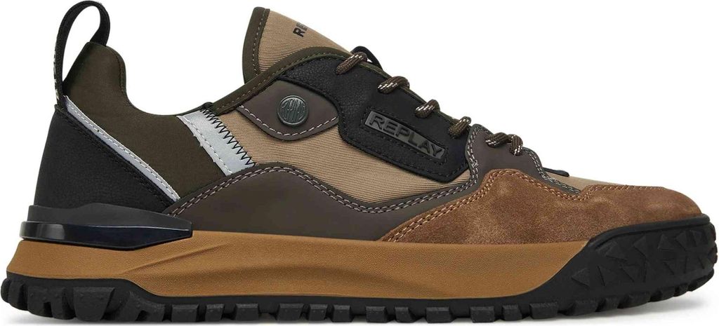 REPLAY Blix Mixer Sneaker Beige Produktbild 